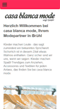 Mobile Screenshot of casablancamode.com